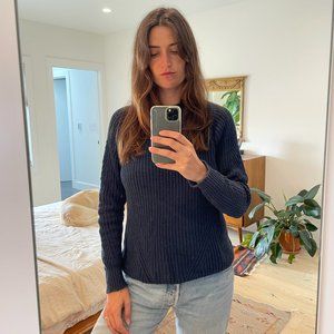 APC Navy Sweater - Small